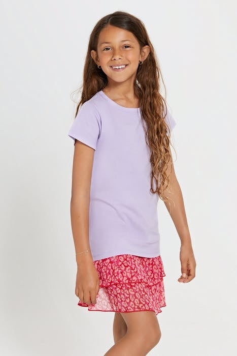 TAHITI T-SHIRT PASTEL LILAC PURPLE 2