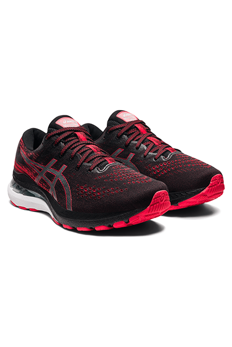 GEL-KAYANO 28 BLACK/ELECTRIC RED 2