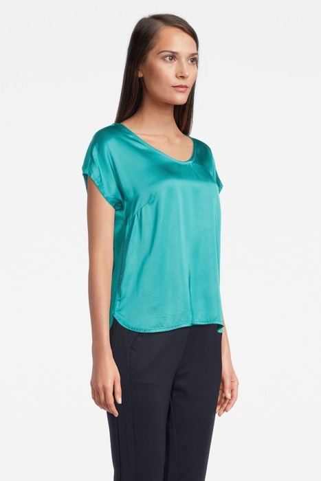 T-SHIRT JERSEY 1/2 SLEEVES 81101356 DARK TURQUOISE 3