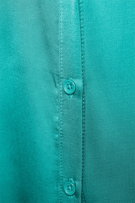 BLOUSE WOVEN LONG SLEEVES 82001234 DARK TURQUOISE 6