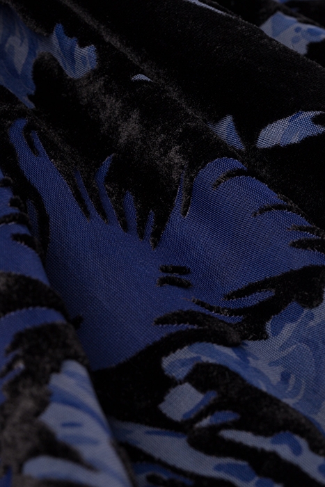 BELVE BLOUSES & TUNICS AOP - BLACK NAVY BLUE 5