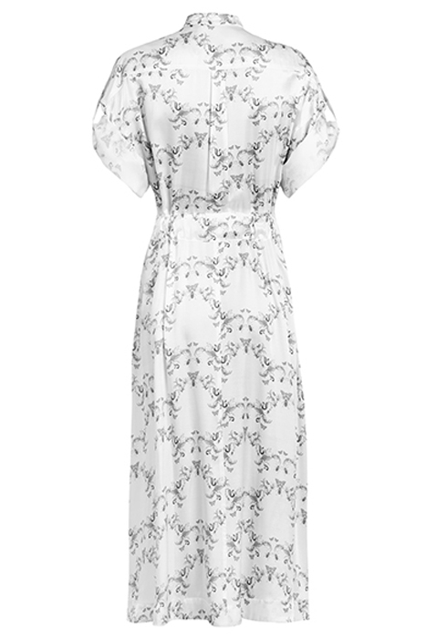 LUCIANA ASSAM DRESS WHITE 4