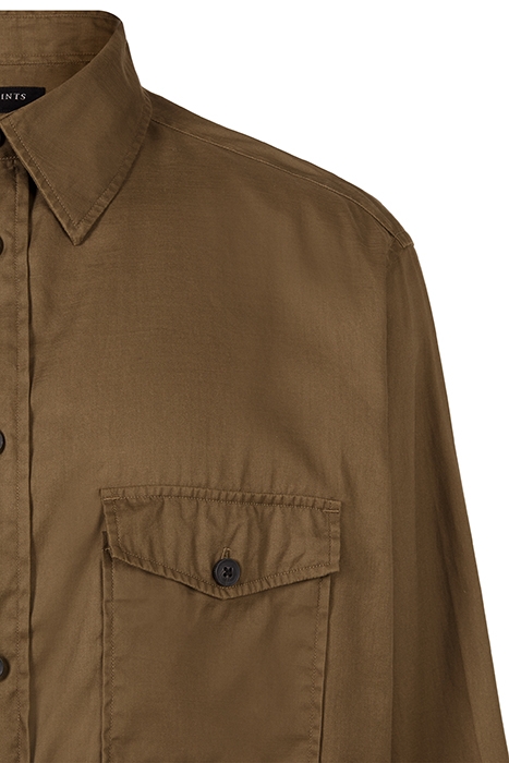 DIVISION LS SHIRT KHAKI GREEN 5