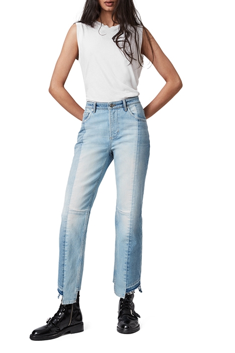 KIM TWOTONE JEAN MID INDIGO 2