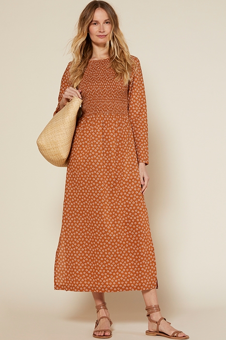 SONOMA DRESS CEDAR DITSY BLOCK 1