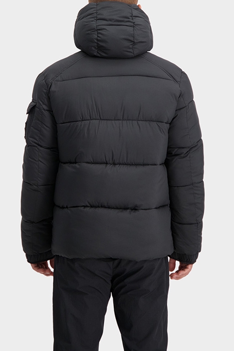 GHOST PUFFER JACKET BLACK 3