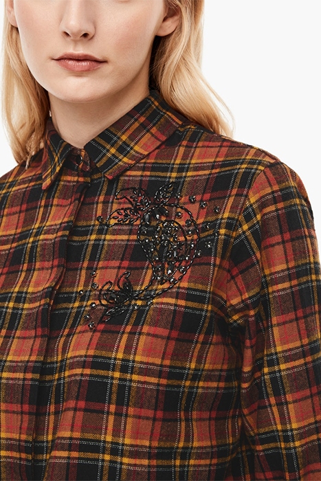 blouse Cinnamon Check 6