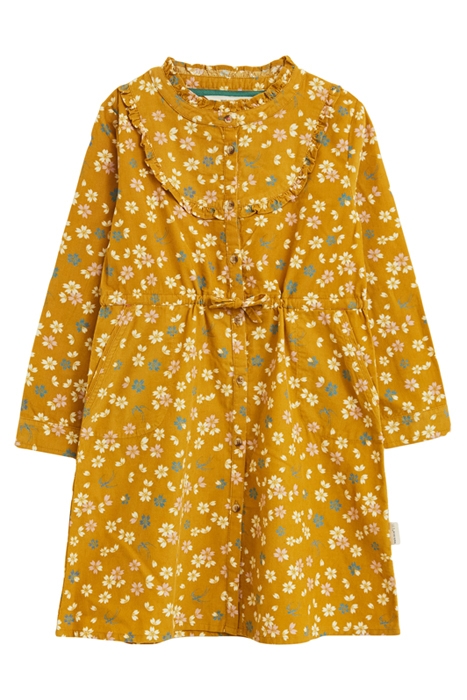 WILDERNESS CORD DRESS YELLOW PR 1