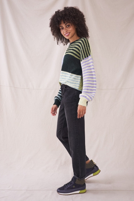 KATY RELAXED SLIM JEANS WASHED BLACK 2