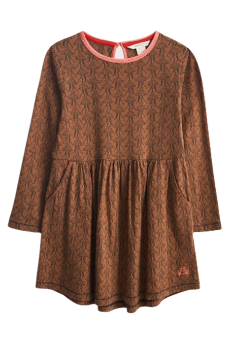 OCEANNA JERSEY DRESS BROWN PR 1