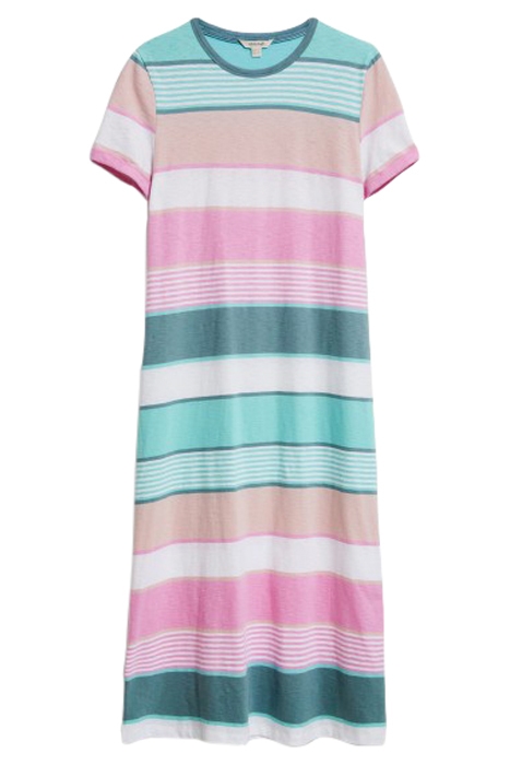 NEO T-SHIRT DRESS BLUE MLT 1