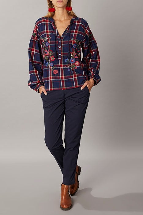 NAVY BLUE CHINO PANTS BLUE 4