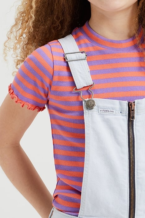 MEISJES SKINNY FIT TUINBROEK LIGHT BLUE 4