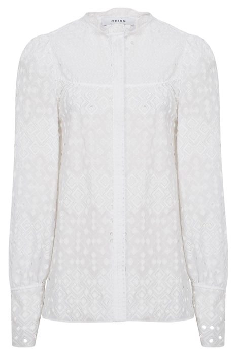 YASMIN BUTTON-DOWN SHIRT WHITE 1