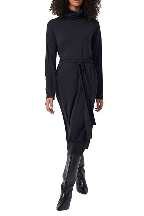 RENYA ROLL NK DRESS MOONLESS NIGHT 2