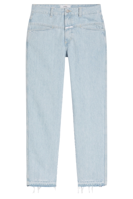 CLOSED WOMEN PEDAL PUSHER JEANS LIGHT BLUE 5