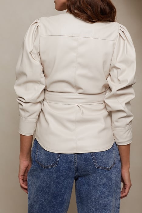 ARAMA JACKET PARCHMENT BEIGE 2