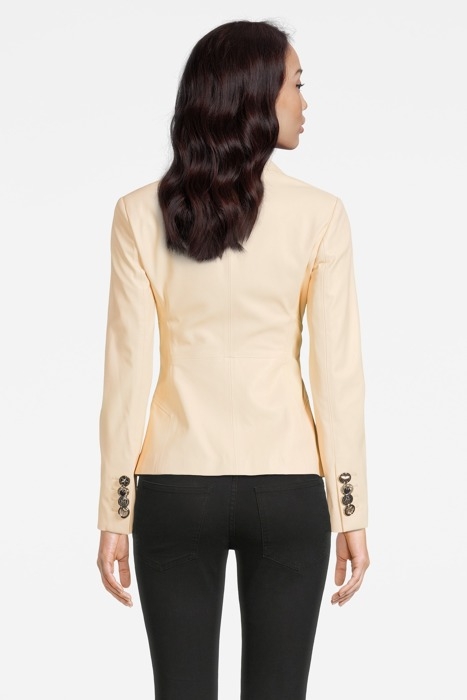 GRASSANO GIACCA SIMILPELLE LIGHT BEIGE 2