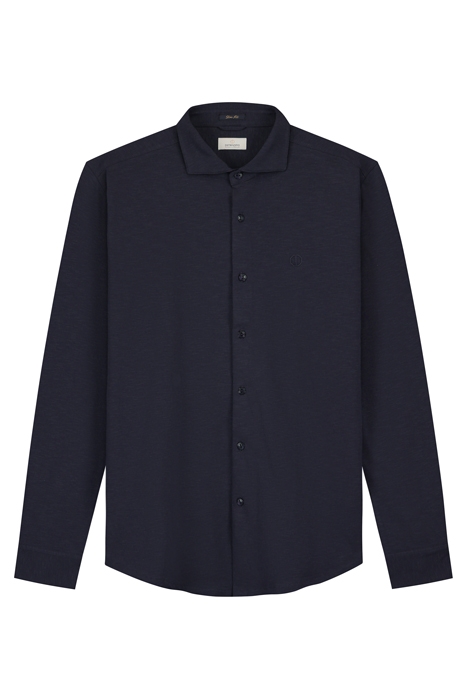 SHIRT FINE SLUB JERSEY DK. NAVY 1