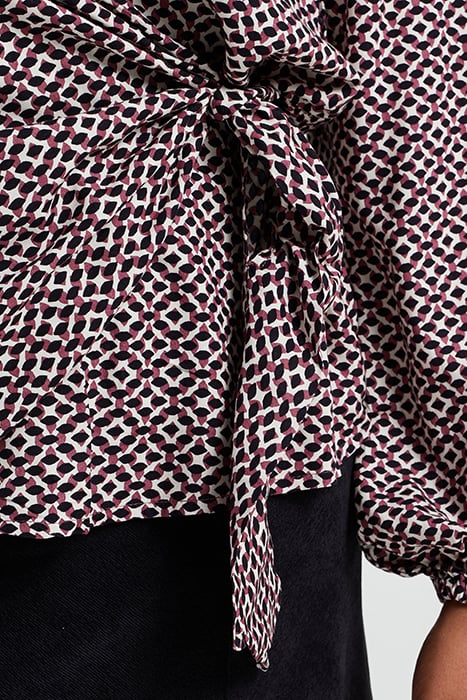 LADIES TRANSSHIPMENT BLOUSE WITH DESSIN - CURVE MULTI-COLOUR 5