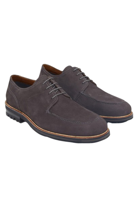 ALFIE NUBUCK DERBY SHOE CHARC GREY 2