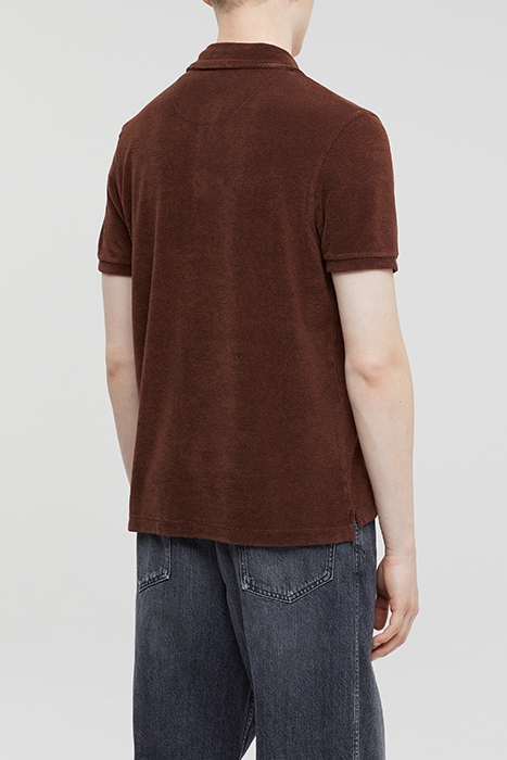 MEN SHORT SLEEVE POLO T-SHIRTS BRAZIL NUT 2