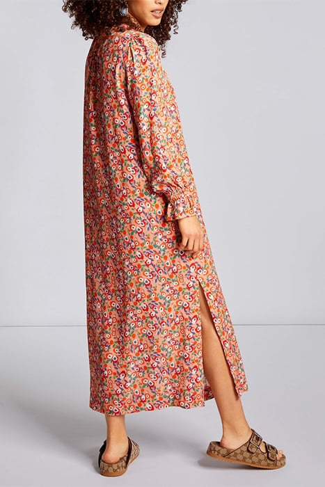 PRINTED DRESS PAPAYA 3