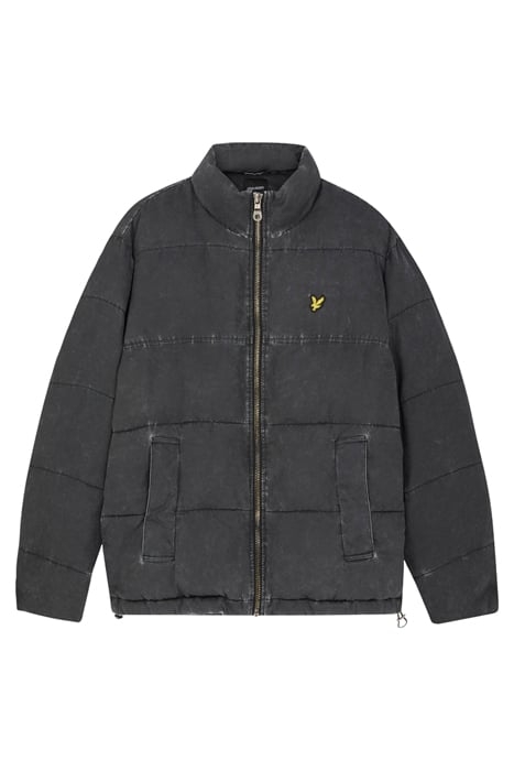 FUNNELLED PUFFER JACKET JET BLACK 5