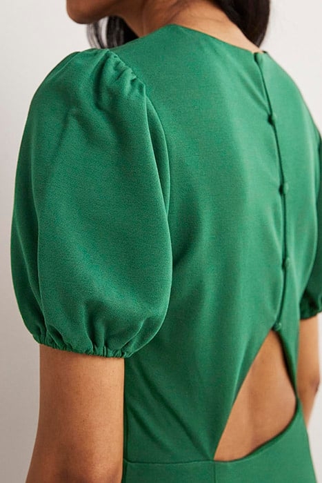 CUT OUT JERSEY MINI DRESS GRN 4