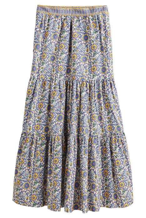 LORNA TIERED MAXI SKIRT IRS 6