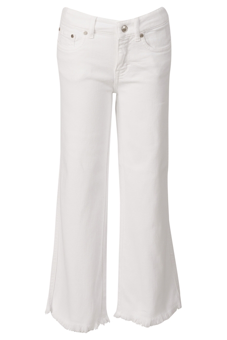 HIGH WAIST WIDE LEG CROPPED WHITE 1