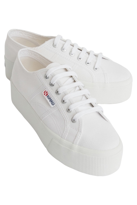 SUPERGA 2790 FLATFORM TRAINER BRIL WHITE 2