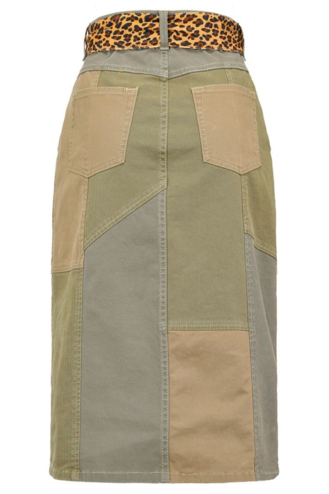 PARK ROW GONNA PJ536 COTONE PA MULTICOLOR/GREEN 7