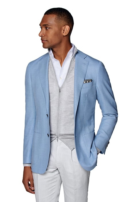 LIGHT BLUE HAVANA BLAZER 1