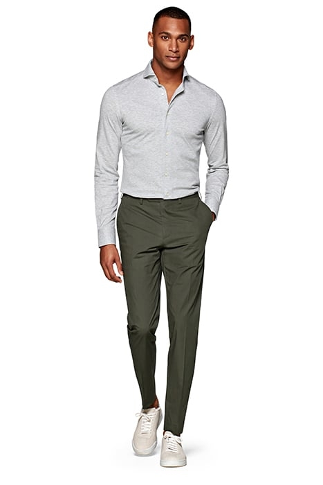 MID GREEN SOHO TROUSERS 3