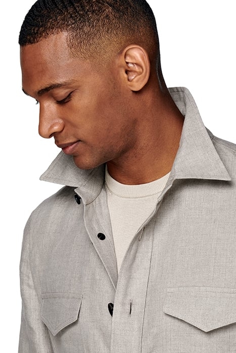 LIGHT BROWN WILLIAM SHIRT-JACKET 6