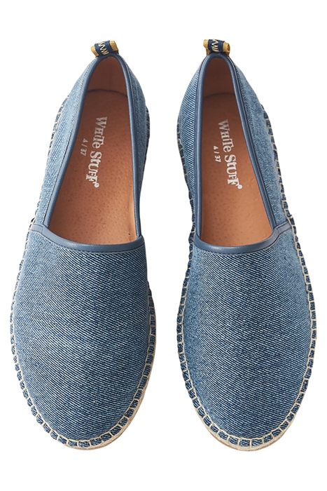 DENIM SLIP ON ESPADRILLE BLUE 3