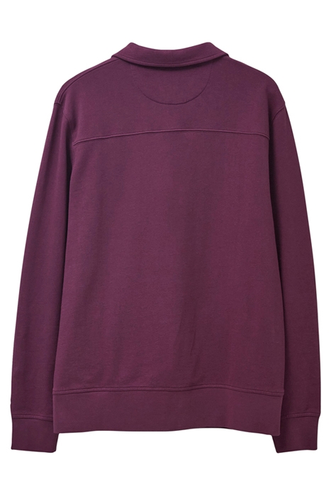 ASHBY HALF ZIP SWEAT MID PLUM 6