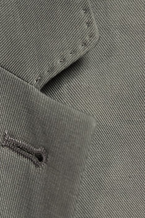 M. SIDNEY LINEN BLAZER GREEN GREY 7