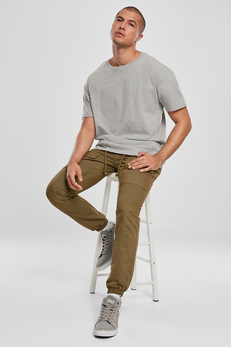 FRONT POCKET CARGO JOGGING PANTS SUMMEROLIVE 4