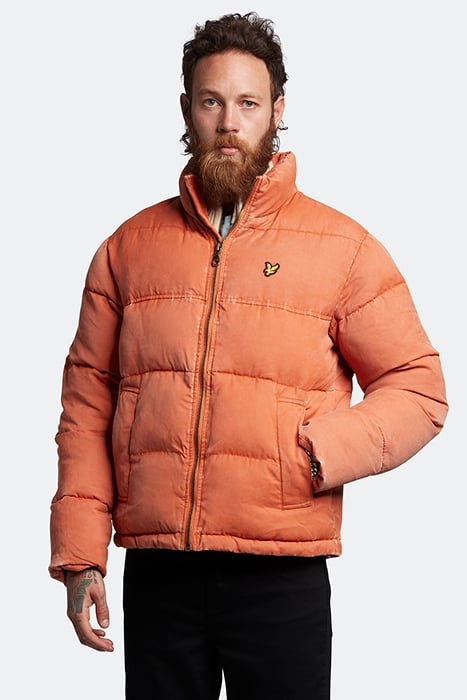 FUNNELLED PUFFER JACKET W701 VICTORY ORANGE 1