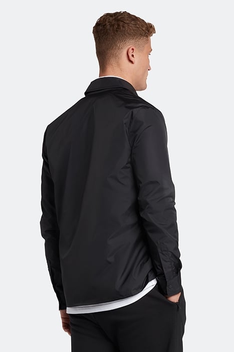 RECYCLED NYLON OVERSHIRT Z865 JET BLACK 2