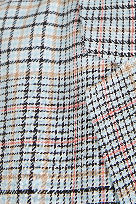 COMFORT FIT BLAZER SLIT SLEEVE BLUE 5