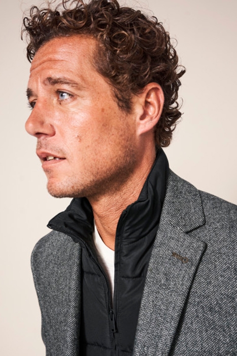 ROBERTSON COMMUTER BLAZER CHARCOAL GREY 2