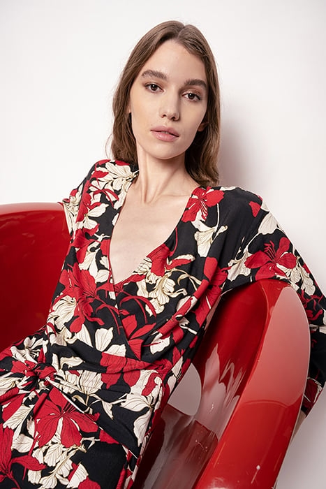 UTILIZZARE 1 ABITO MAROCAINE S MULTI. BLACK/WHITE/RED 4