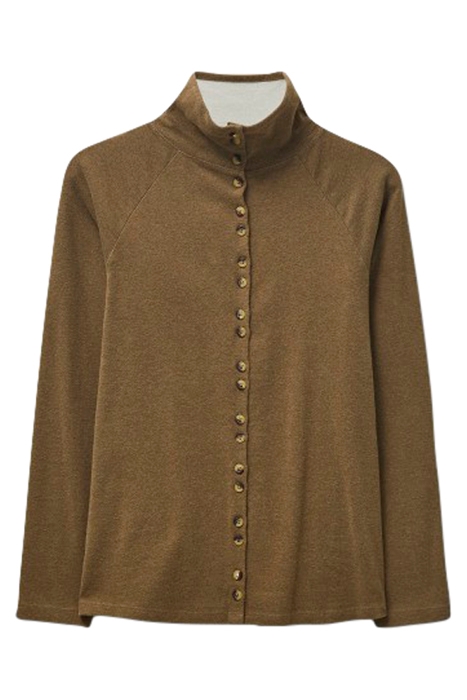 BILLY BUTTON THROUGH ROLL NECK KHAKI GREEN 1