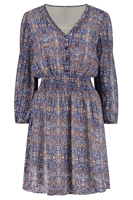 SIERRA SHORT DRESS TAWNY BROWN 1