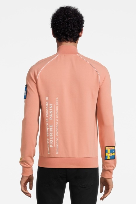 PANINI STICKER TRACKSUIT BOMBER DUSTY PINK 2