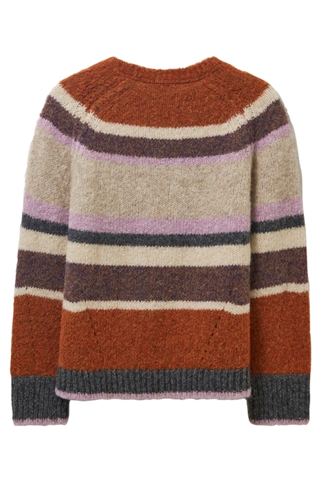 CRAFTSMAN STRIPE JUMPER ORANGE MLT 6