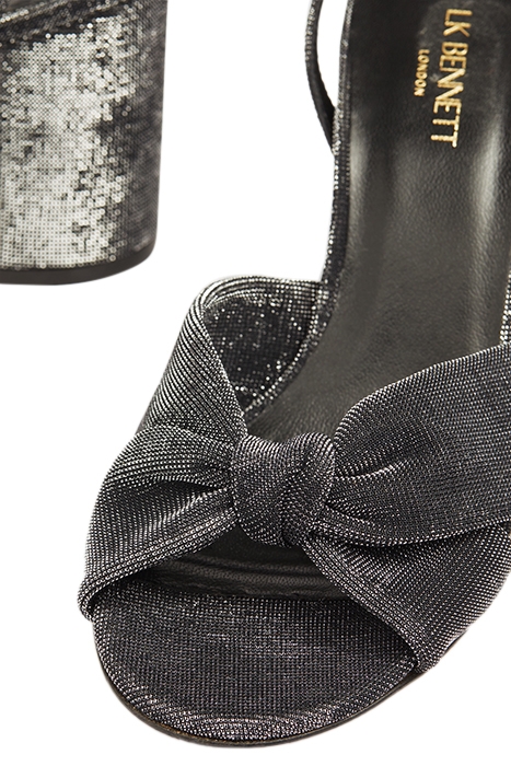 LUCIE SANDAL GUNMETAL 4